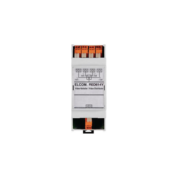 Elcom Videoverteiler 4-fach 2Draht REG RED614Y